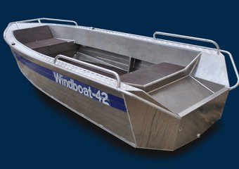 Моторно-гребная лодка Windboat 42