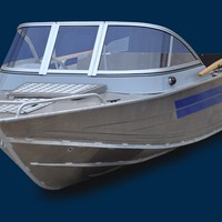 Моторно-гребная лодка Windboat 46