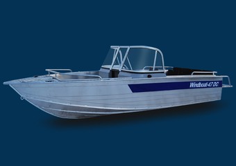 Моторно-гребная лодка Windboat 47dcm